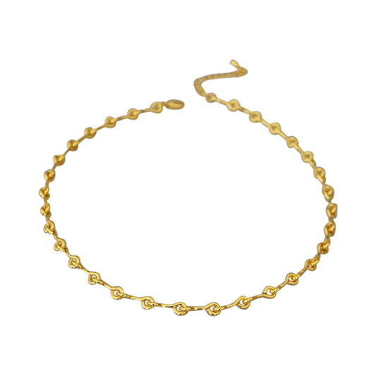 Mystical Chain Link Gold Necklace