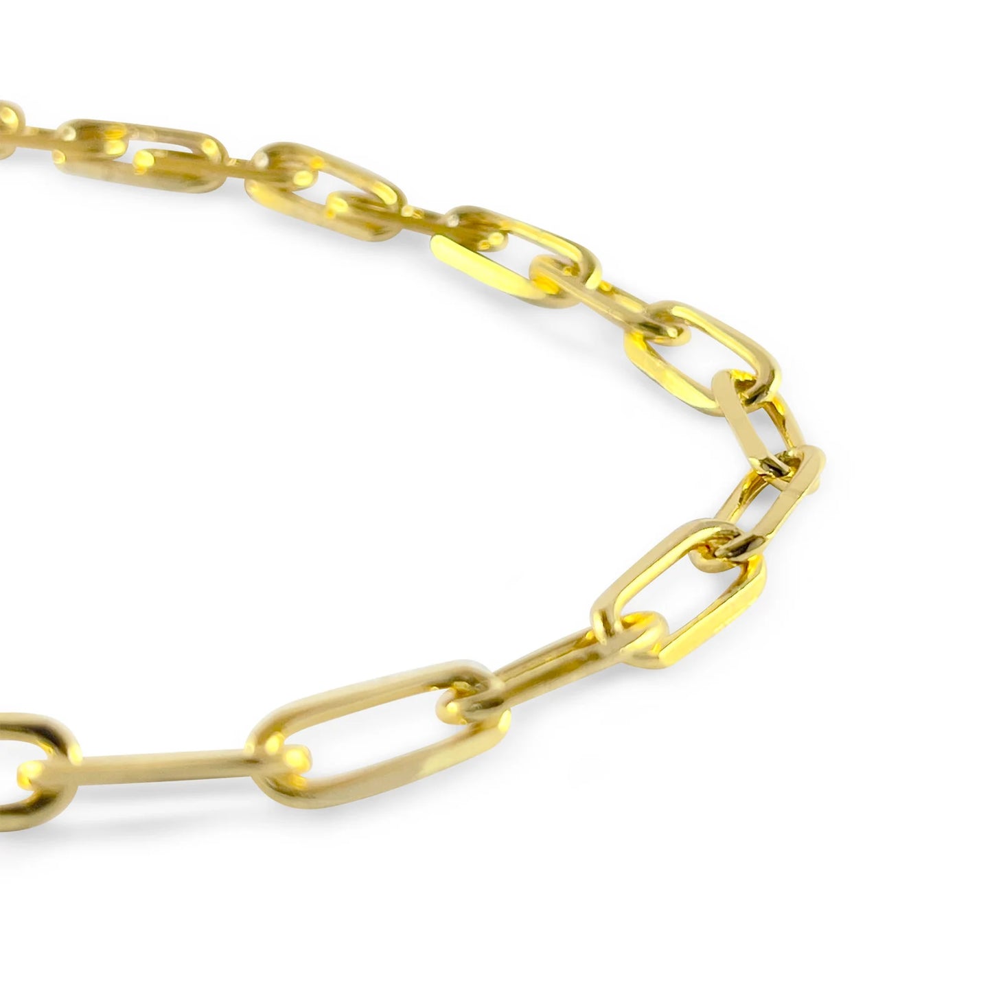 Izar Gold Chain Link Necklace