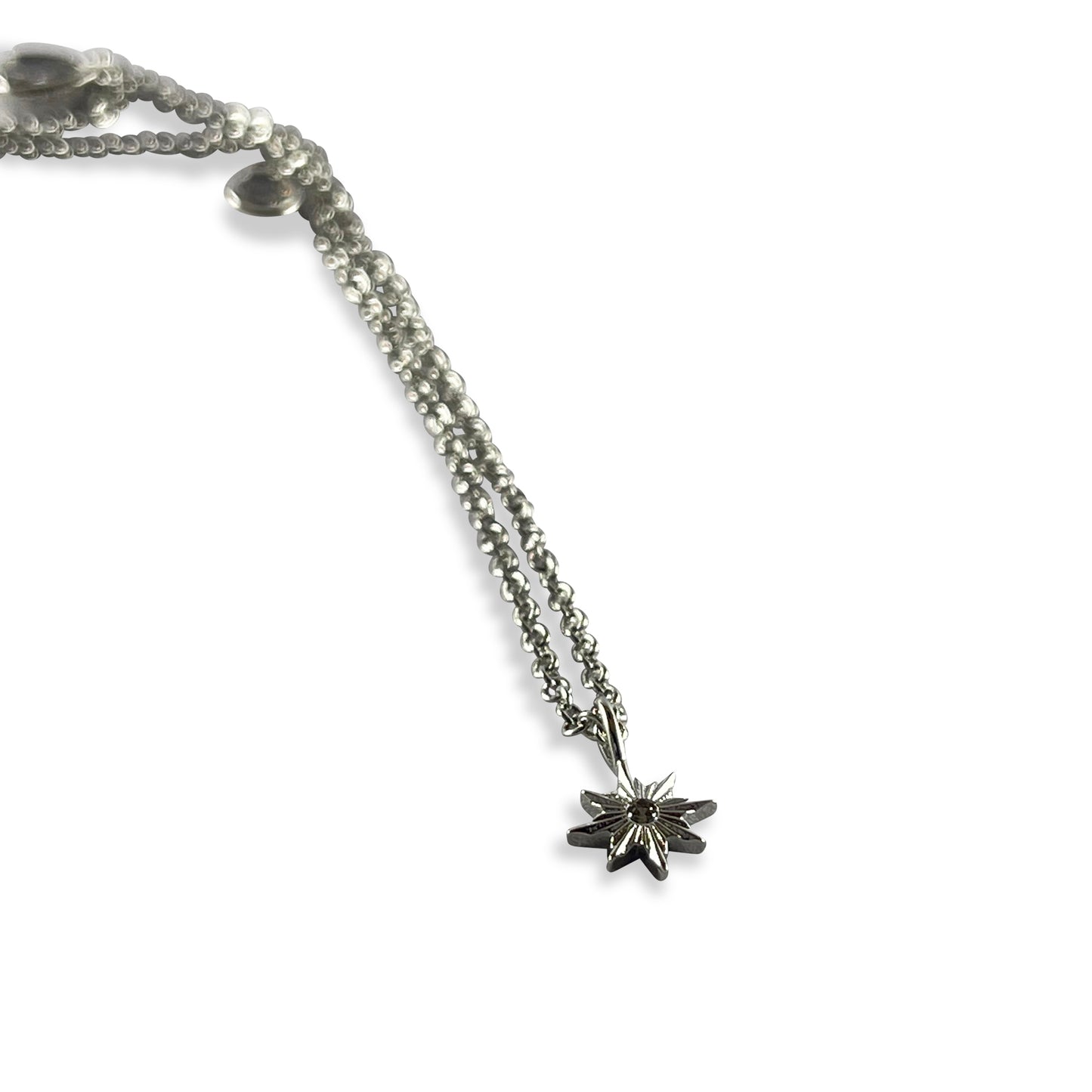 Aries Silver Cosmos Dainty Necklace