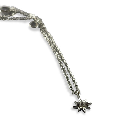 Aries Silver Cosmos Dainty Necklace