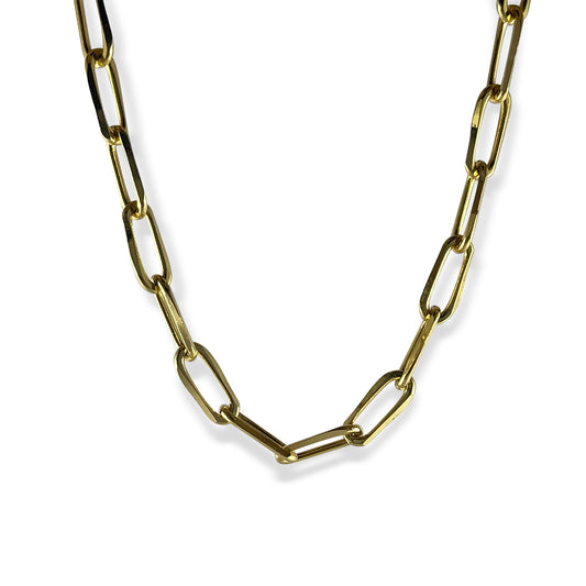 Izar Gold Chain Link Necklace